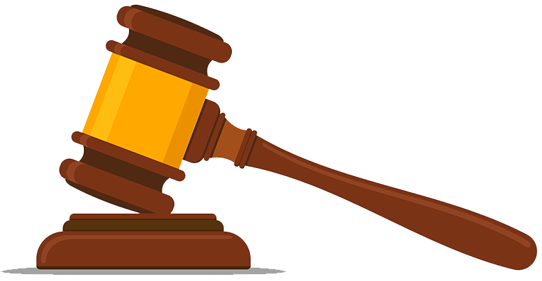 Illustrated gavel